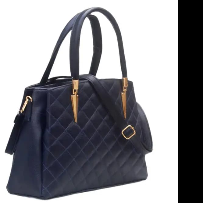 Leather hand bag