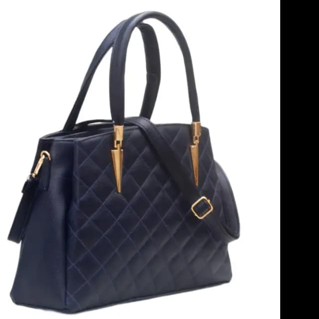 Leather hand bag