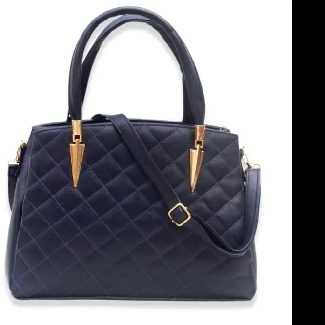 Leather hand bag