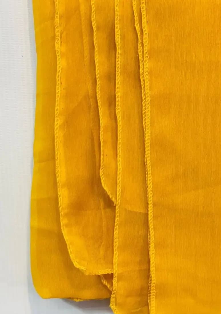 Crinkle Plain Dupatta